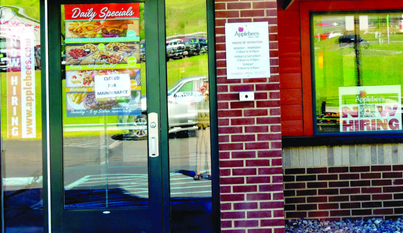 Applebee's is closed